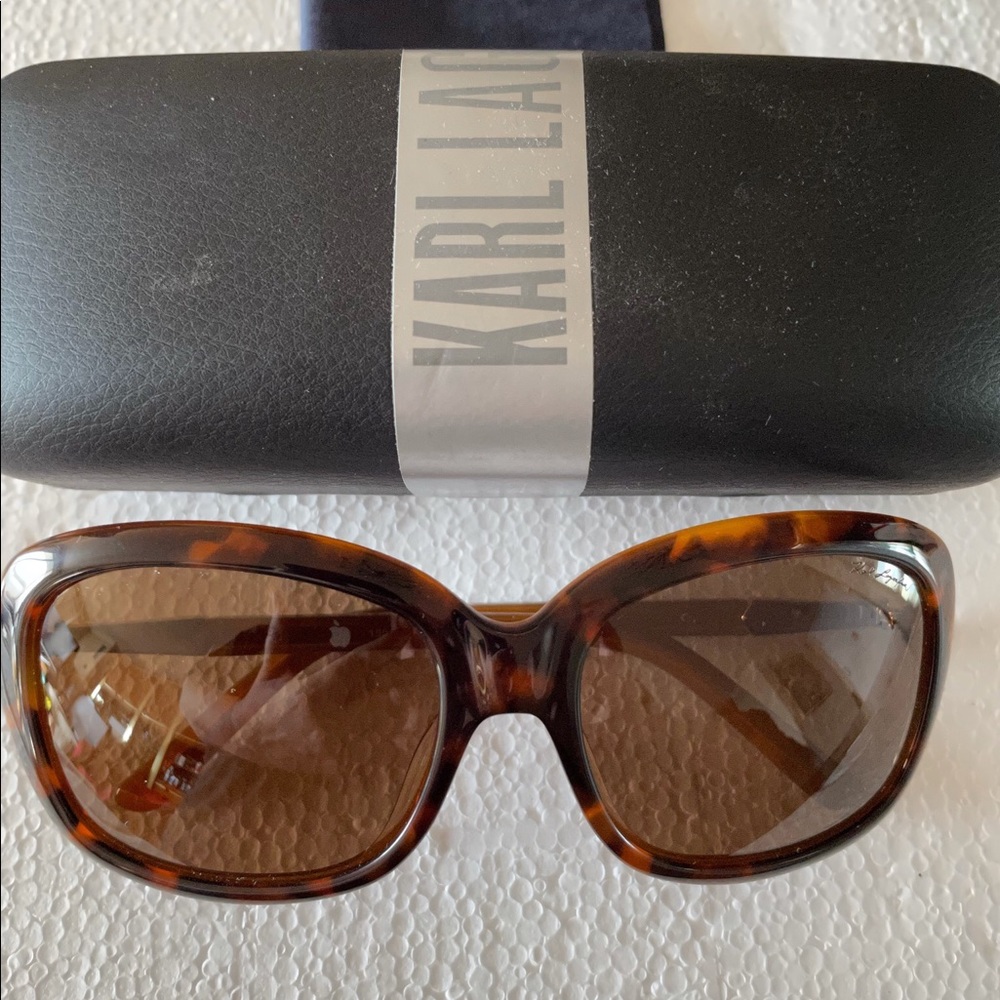Karl Lagerfeld Brown Tortoise Sunglasses Brand New - SOLD 01/2026